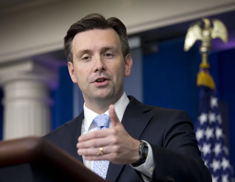 Josh Earnest said only that he 