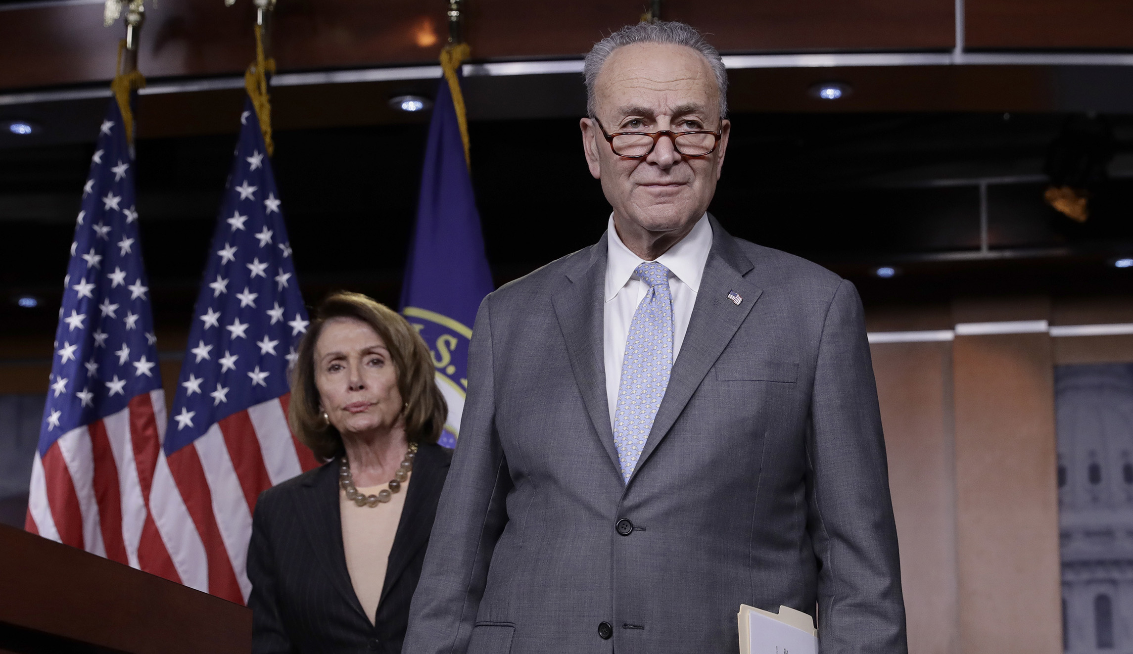 Nancy Pelosi, Chuck Schumer cancel White House meeting over Trump tweet