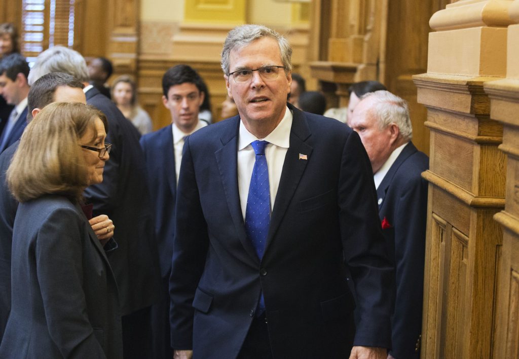 Why Jeb Bush went to Georgia