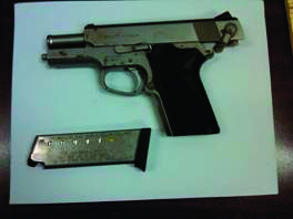 Man prevented from taking gun on flight