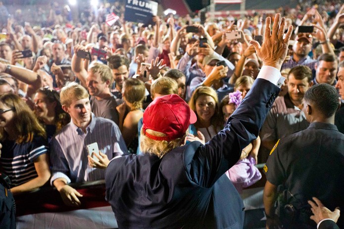 Trump is a master showman and the convention is an extended commercial for his presidential campaign. But the stakes are higher than "The Apprentice." (AP Photo/Brynn Anderson)