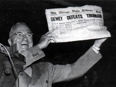 Truman last reelected prez as unpopular as Obama