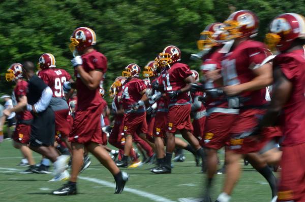 Carolyn Kaster/AP
Redskins Training Camp opened today at Redskin Park in Ashburn, Virginia