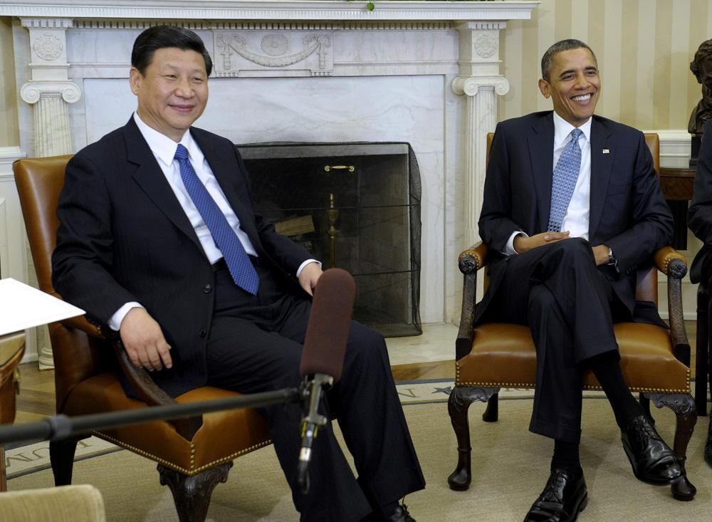 Obama greets China’s leader-in-waiting