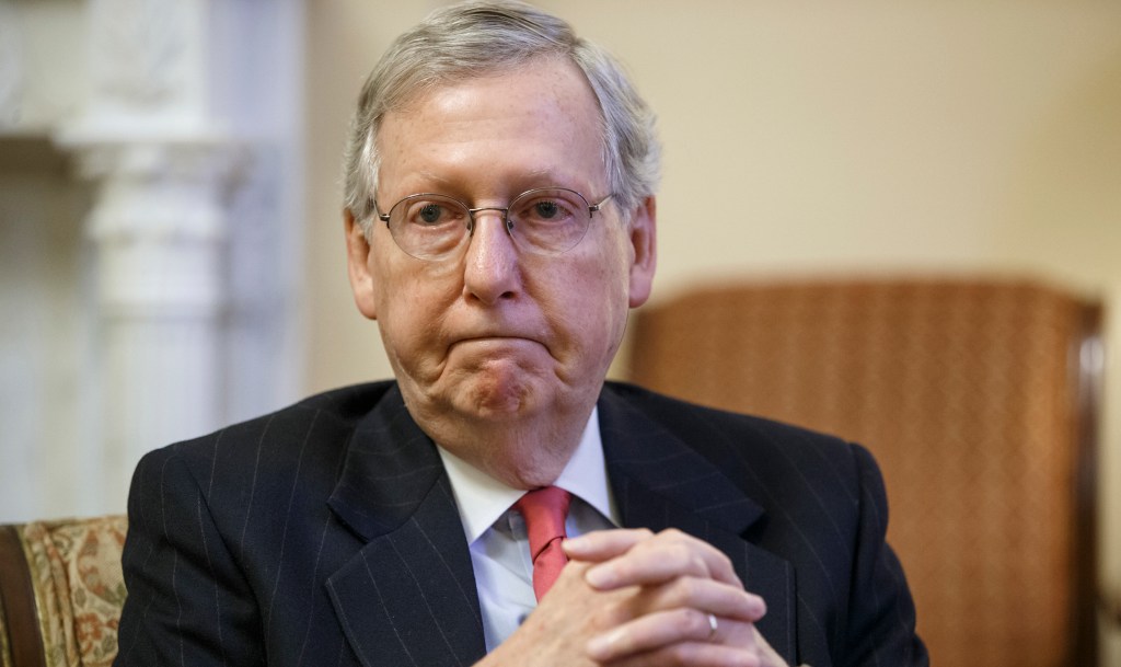 McConnell won’t commit to Trump’s wall