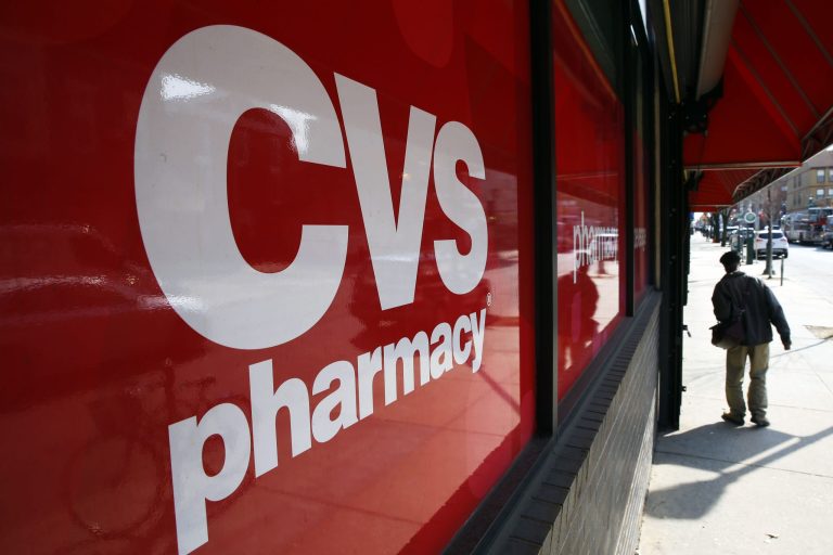 This March 25, 2014 photo shows a CVS store in Philadelphia. CVS Caremark reports quarterly financial results on Tuesday, Aug. 5, 2014. (AP Photo/Matt Rourke)