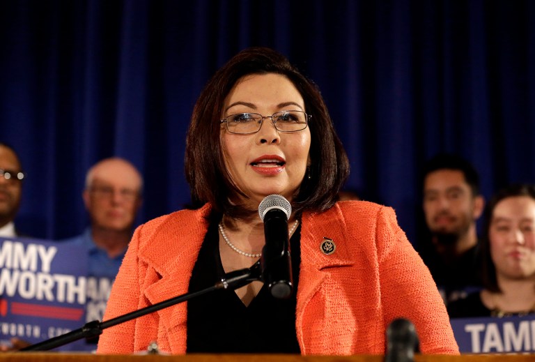 Rep. Tammy Duckworth D-Ill., hit Donald Trump for his comment, saying 