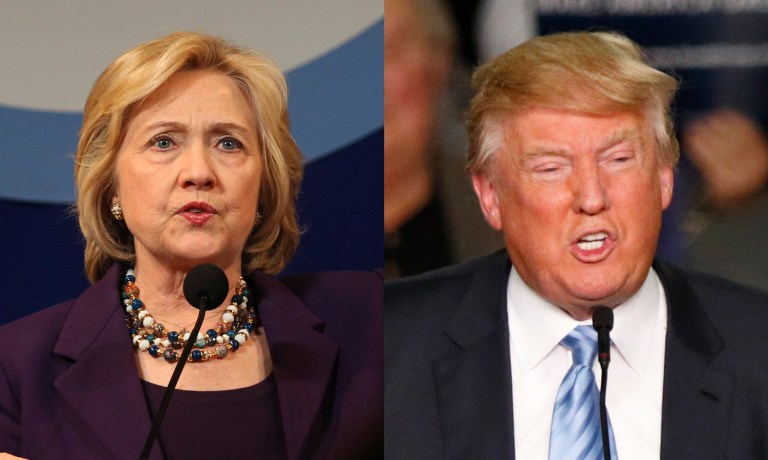 Donald Trump's advantage is bolstered by support from the western, northern and central parts of Florida, while Hillary Clinton performed well in the southern part of the state. (AP Photo)