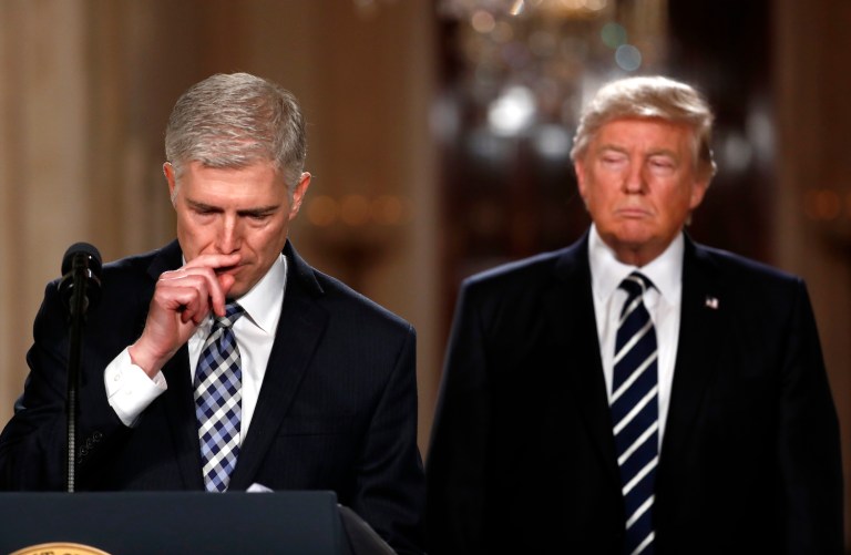 Perhaps no other issue has united Republicans around Trump like the Supreme Court. (AP Photo/Carolyn Kaster)