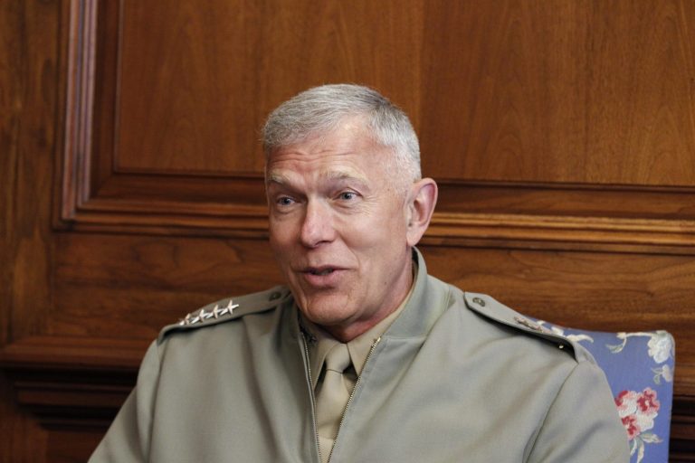 Retired Gen. James Conway is asking Congress to invest in energy for the sake of national security. (AP File)
