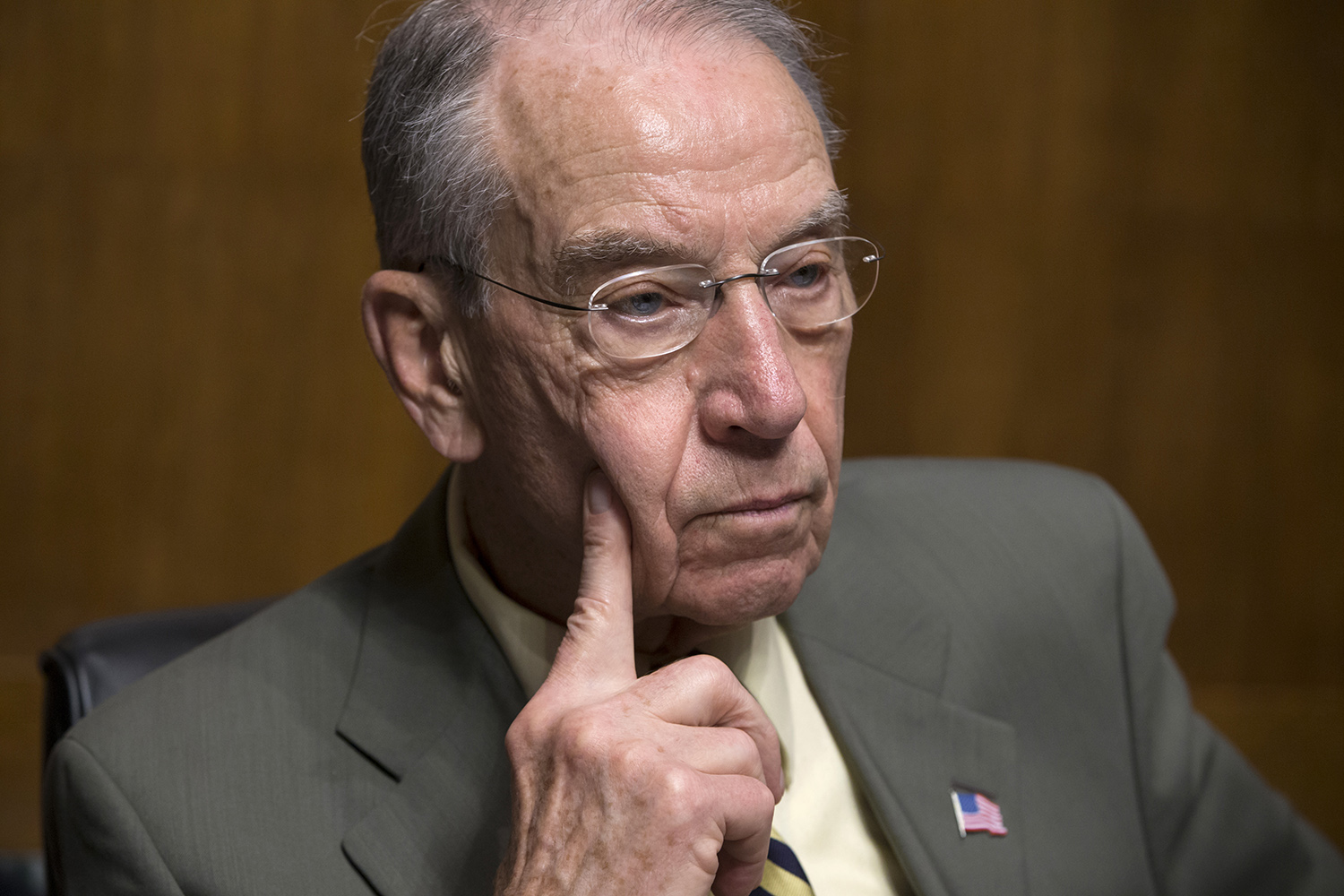 Grassley questions immigration official on decline in deportations