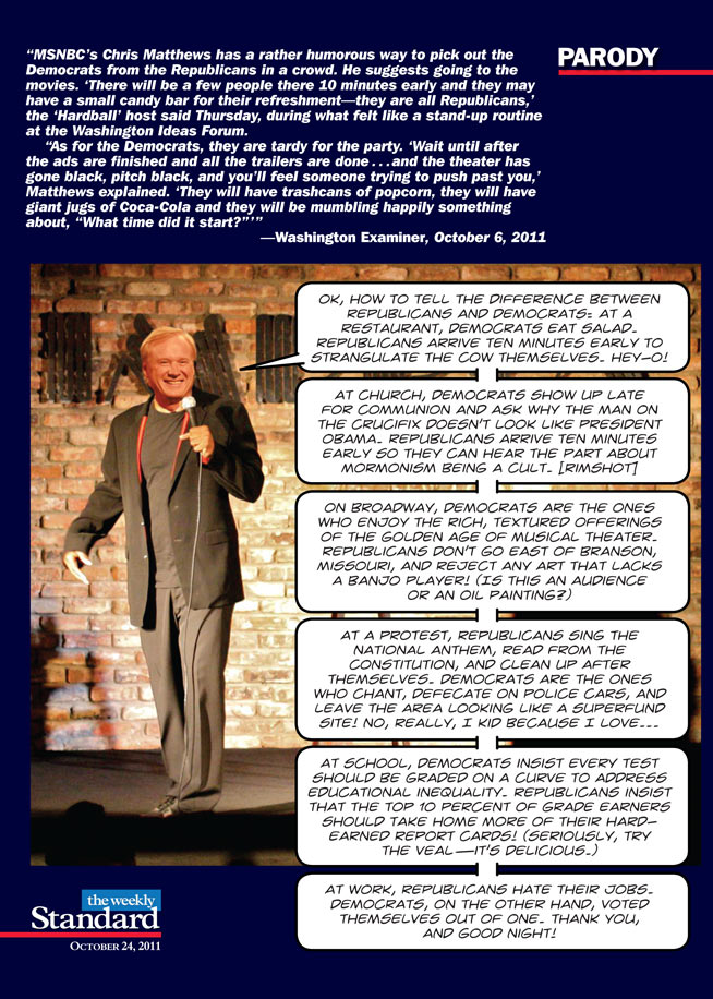 Chris Matthews is here all week, folks!