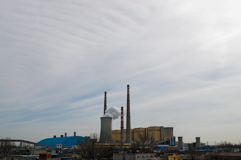 China is banning shipments of coal from North Korea because of last week's missile test. (AP Photo/Andy Wong)