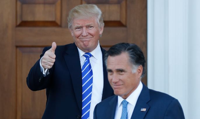 Trump endorses Mitt Romney for Utah Senate seat