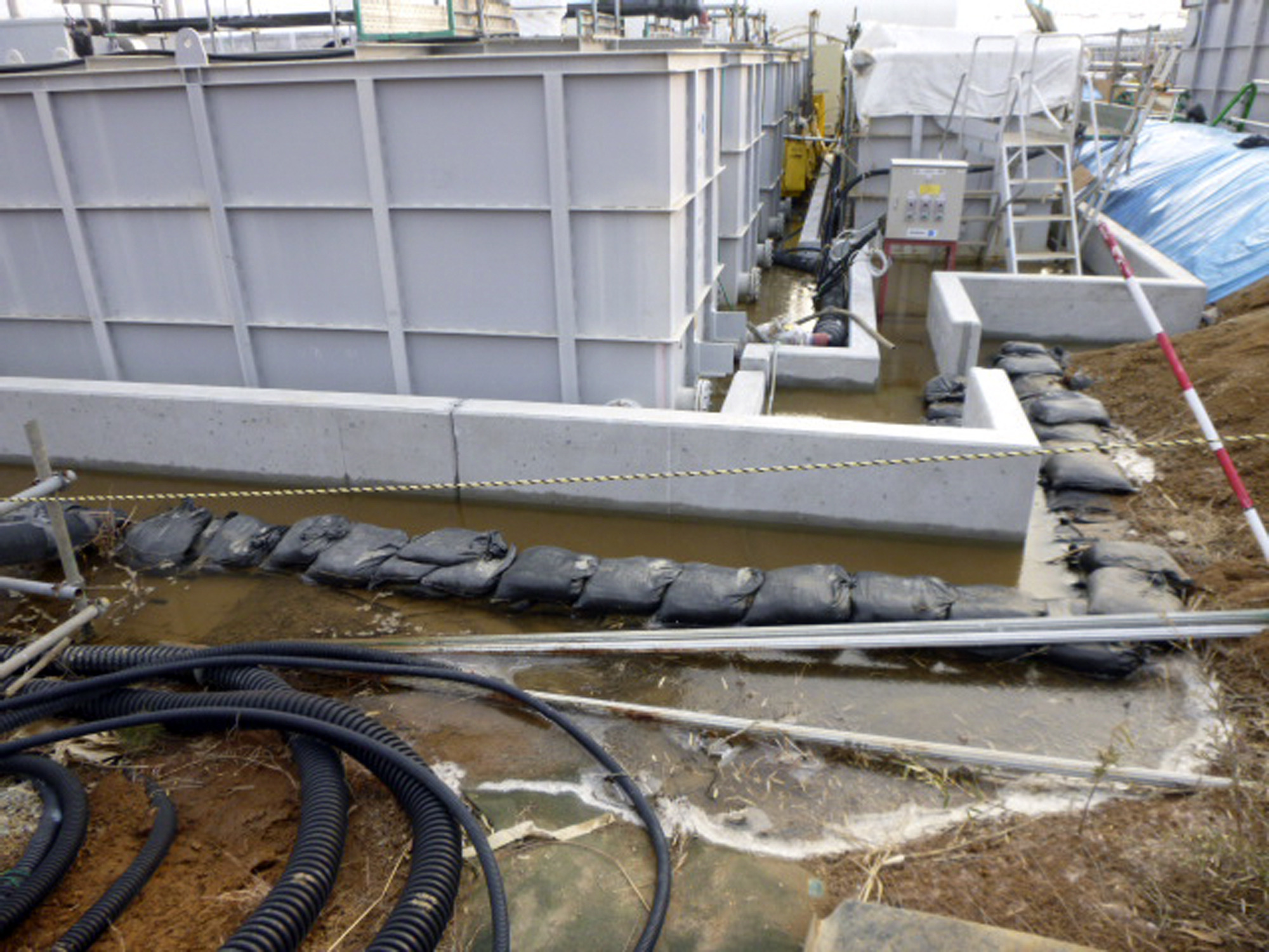 Highly radioactive water leaks at Japan nuke plant