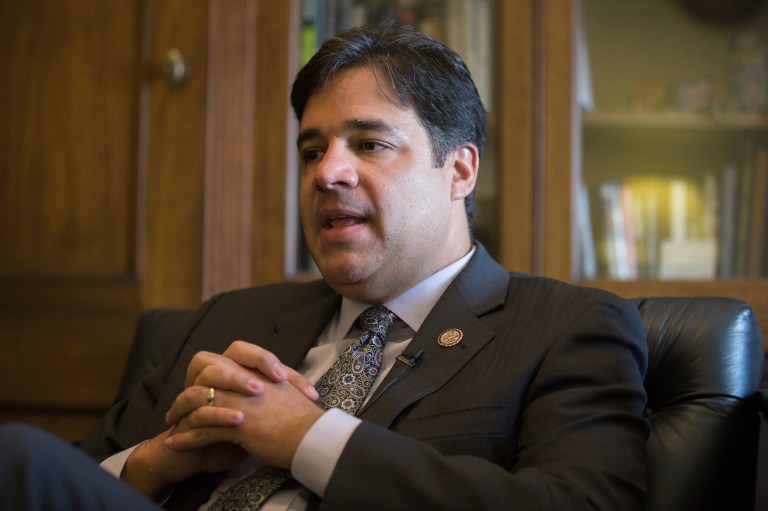 Rep. Raul Labrador supports the creating of a guest worker program, which would allow immigrants to legally come to the United States and work for the farming industry. (Graeme Jennings/Washington Examiner)