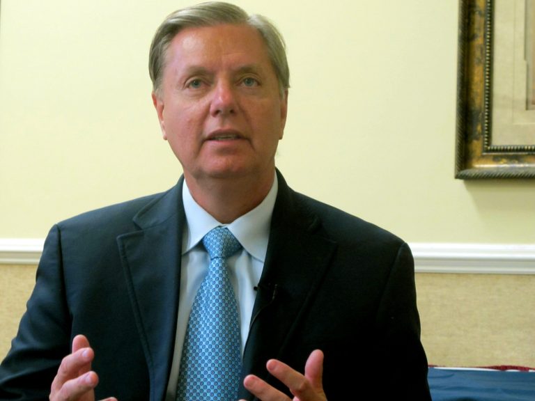 United States Sen. Lindsey Graham, R-S.C., is up for re-election in 2014, and so far he is facing three challengers in the Republican primary, none of whom are thought at the moment to represent a serious threat to his election prospects. (AP/Bruce Smith)