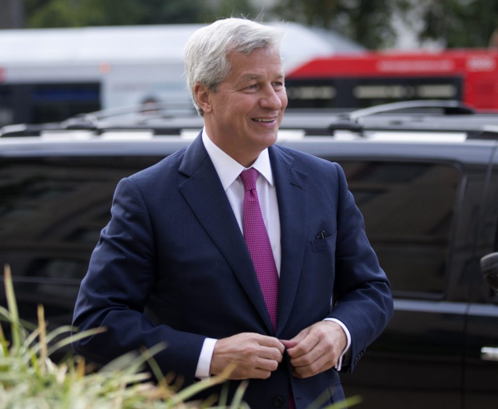 Atty General meets with JPMorgan chief