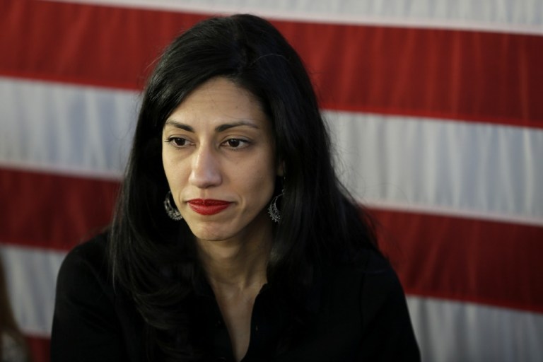 Judicial Watch filed the original FOIA request in search of personnel records for Huma Abedin, Hillary Clinton's deputy chief of staff. (AP Photo)