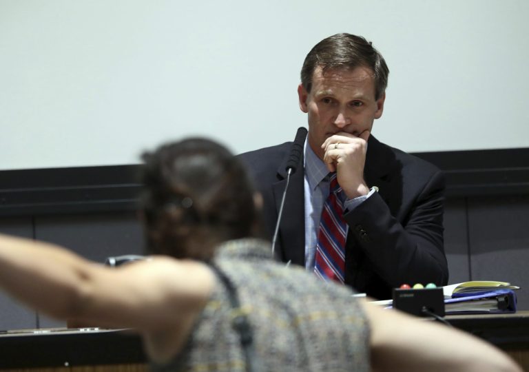 A leaked memo obtained by The Daily Progress details Charlottesville lawmakers' grievances with the city manager, police, and the collective response to the growing tumult in their Virginia town. (Andrew Shurtleff/The Daily Progress via AP)