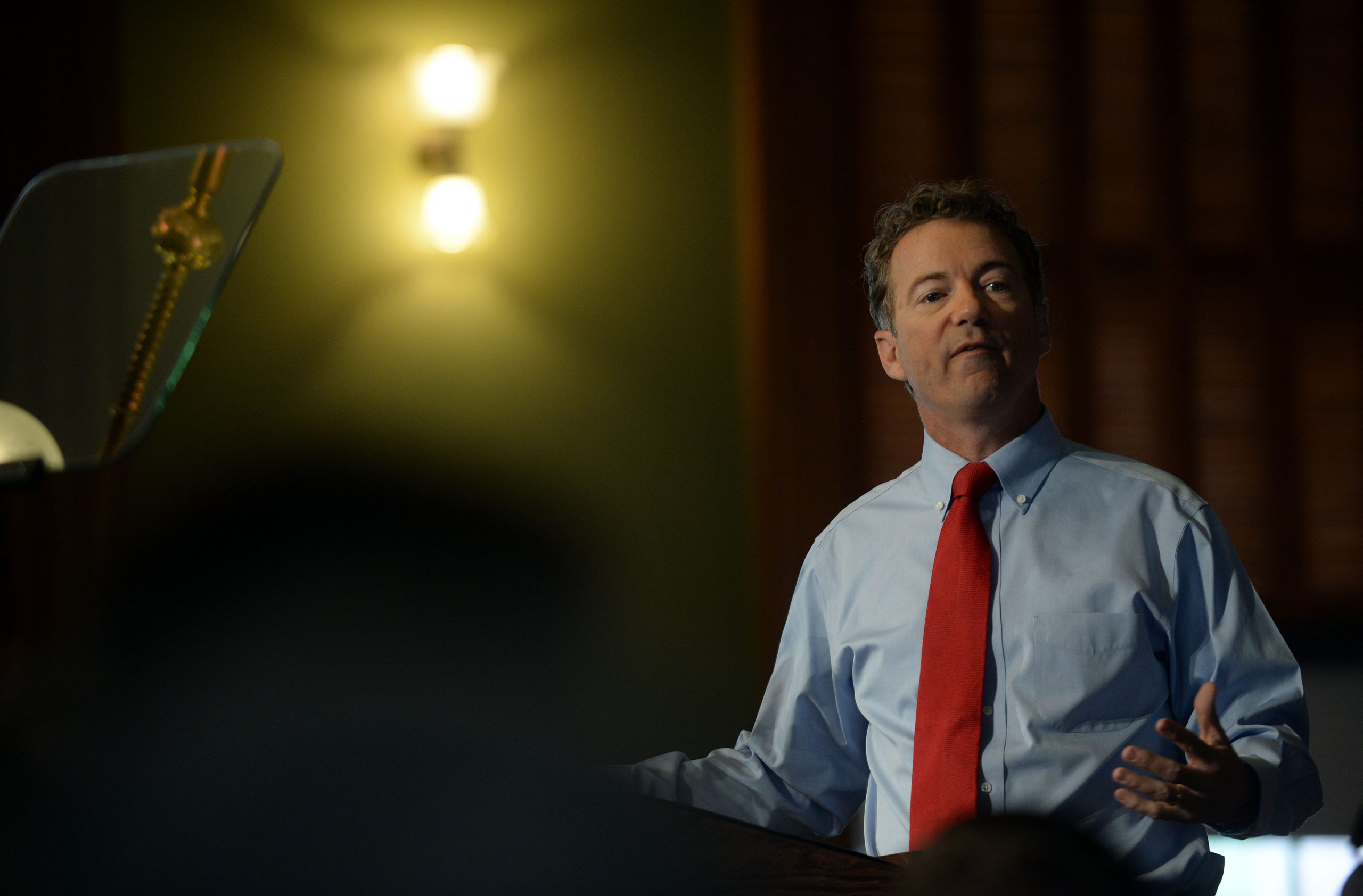 Cheers and jeers as Rand Paul comes out swinging at reporters