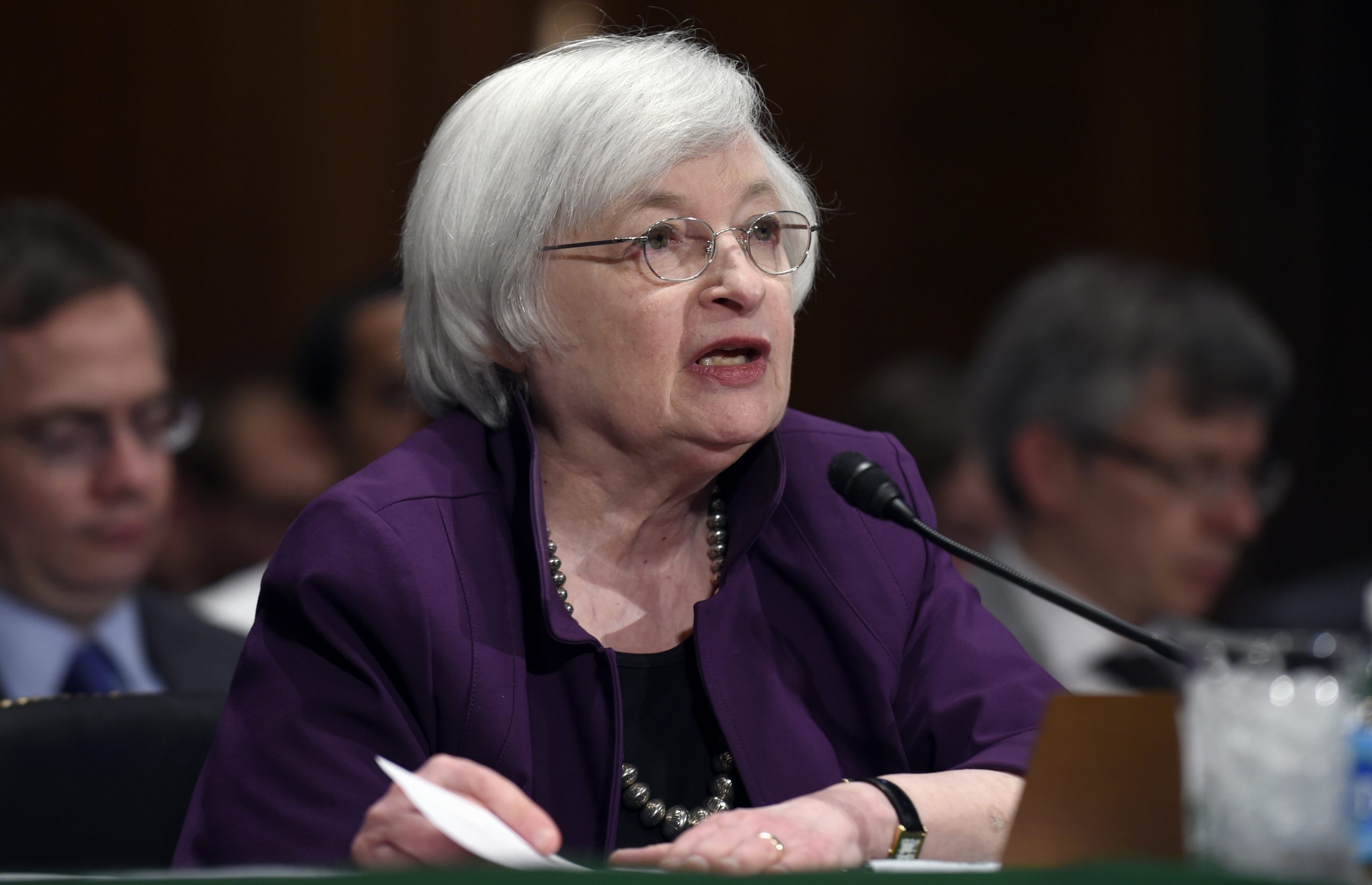 Yellen: Fed not ‘unduly affected’ by stock markets