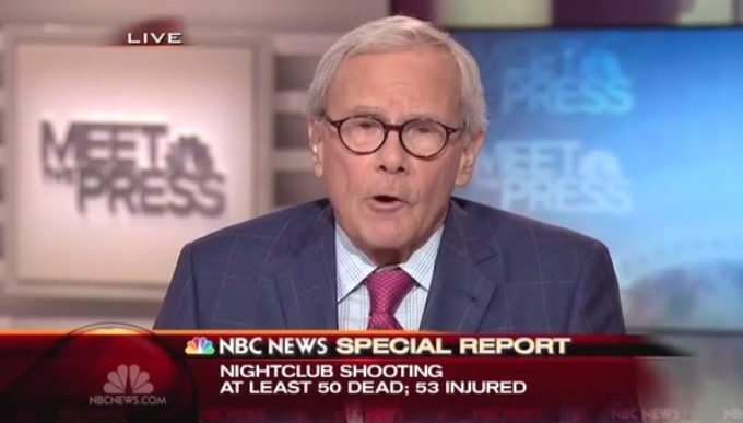 Mainstream Scream: NBC’s Brokaw says Orlando just about guns