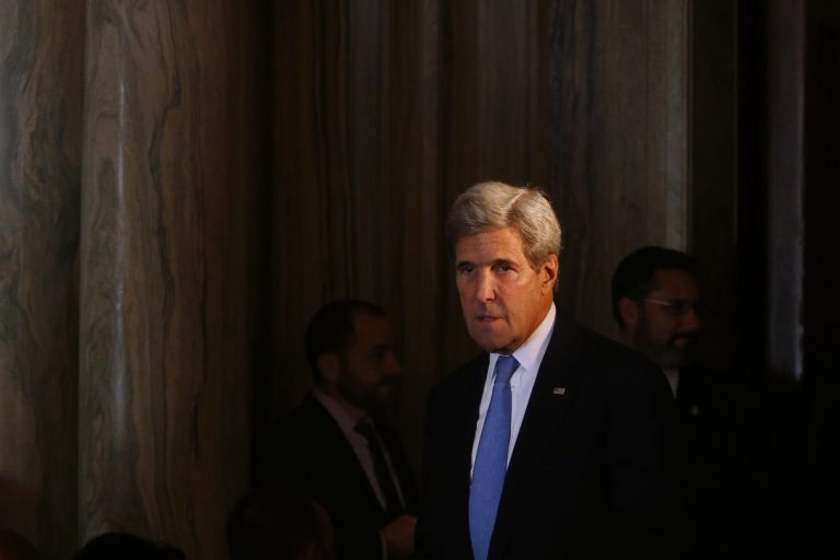 The audio was leaked to CNN from a meeting with Syrians. (AP Photo/Jason DeCrow)