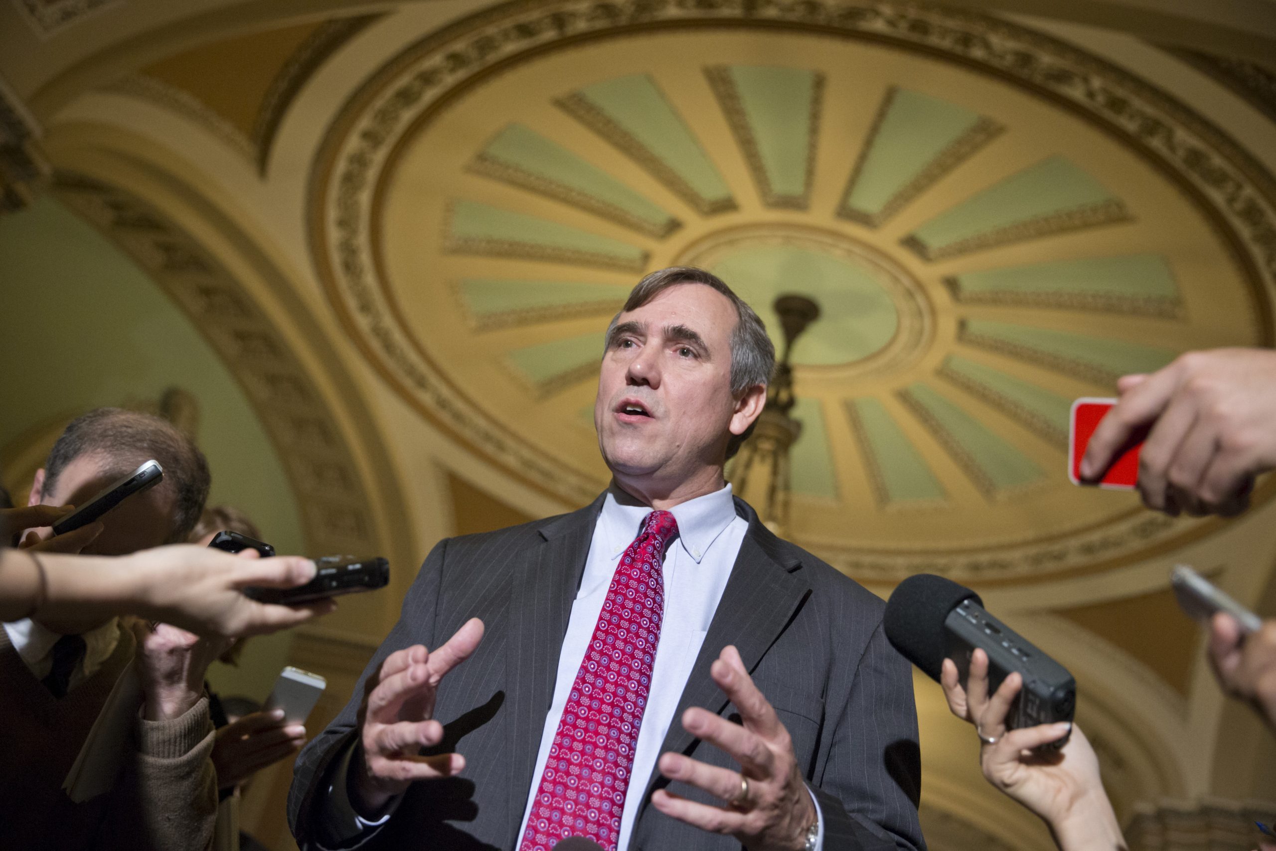 Jeff Merkley campaign attacks Republican colleague as ‘Tea Party folk hero’