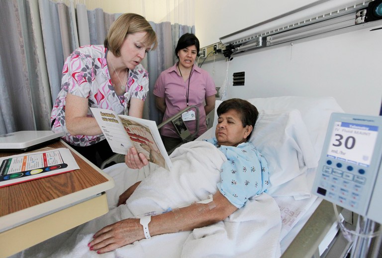 Premiums for the popular Medicare Advantage program will drop slightly in 2017. (AP Photo/M. Spencer Green)