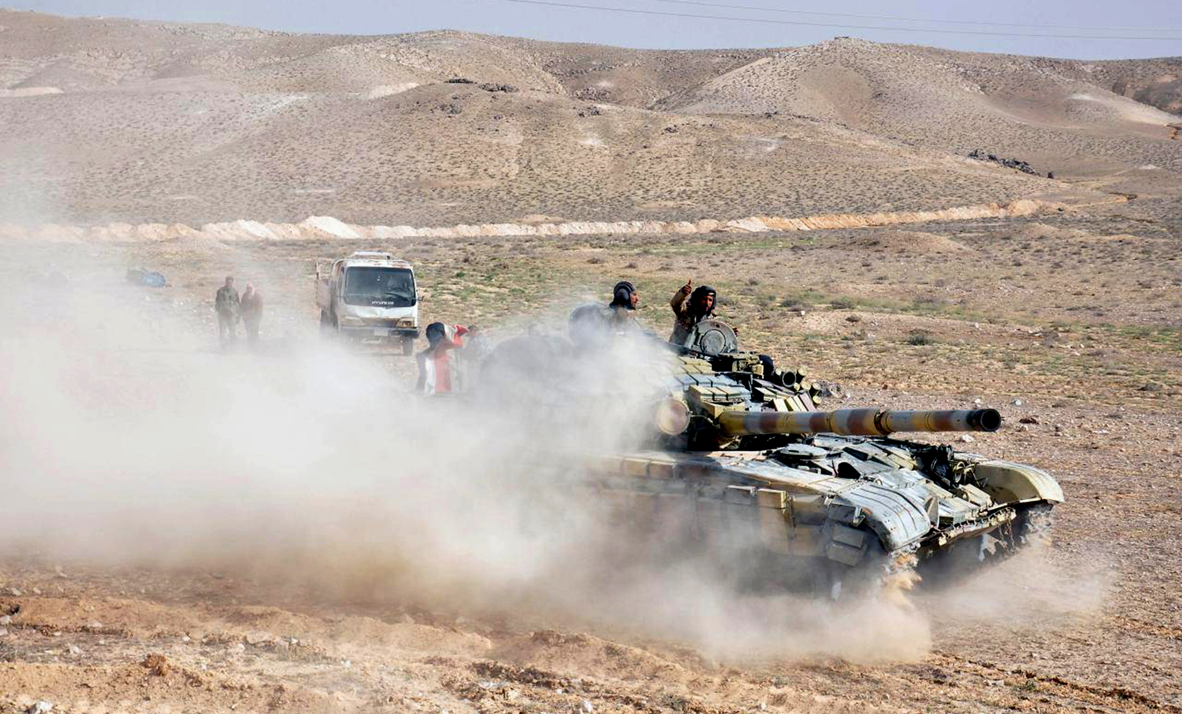 Syrian troops drive ISIS out of historic Palmyra