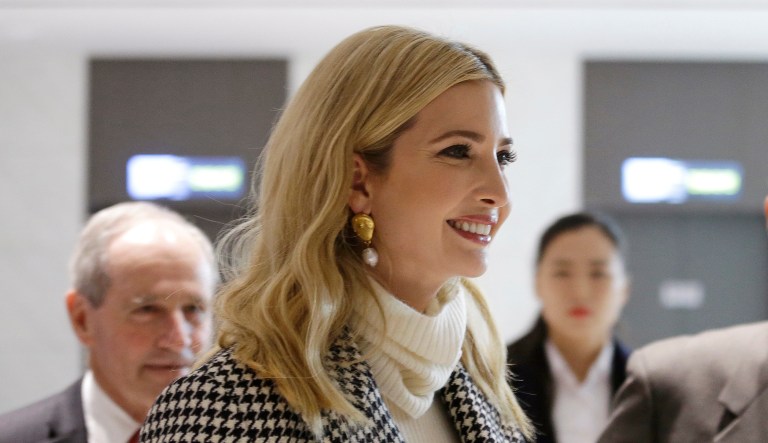 Any high-ranking presidential adviser, let alone one whose portfolio includes women's issues, would reasonably face that question. (AP Photo/Ahn Young-joon, Pool)