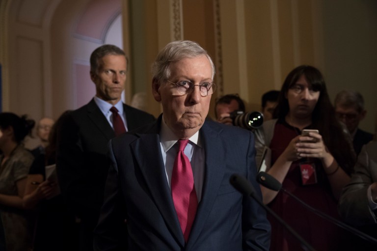 As they work to craft their own healthcare legislation, Senate Republicans don't appear to have learned from their House colleagues' mistakes. (AP Photo/J. Scott Applewhite)