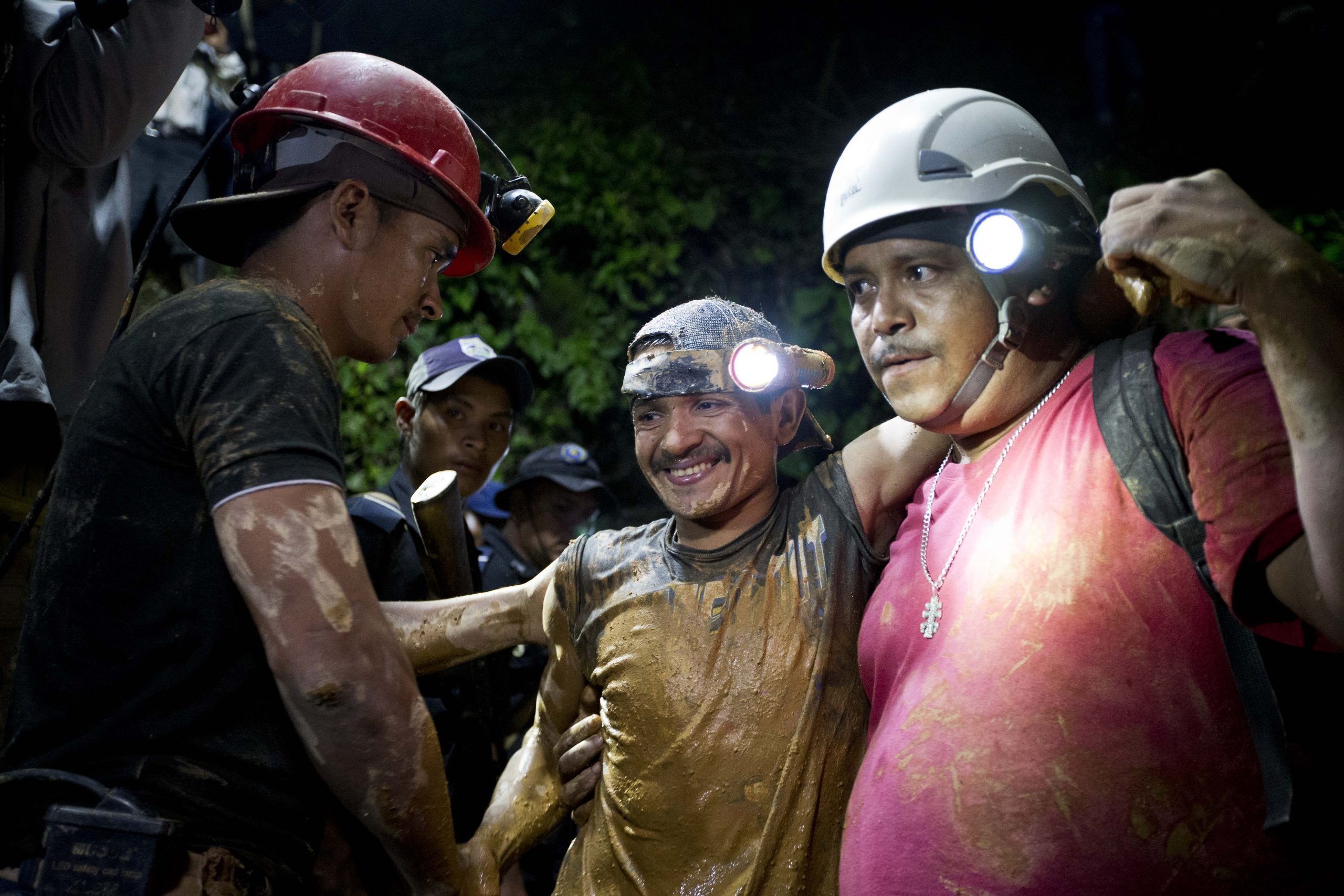 Trapped miners rescued in Nicaragua; 5 remain