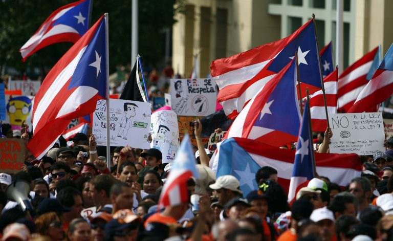 As Puerto Rico marked the Nov. 19 anniversary of its discovery by Christopher Columbus, the Obama White House announced it was dispatching an interagency task force to give advice to the island's beleaguered government. (AP Photo)
