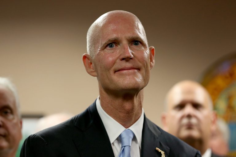 Gov. Rick Scott will kick off the 2014 legislative session by asking legislators to approve his tax cut package and by asking to keep tuition rates low.  (Photo by Joe Raedle/Getty Images)