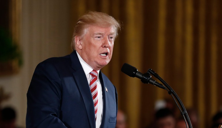 President Trump previewed his meeting with Republican leaders Tuesday afternoon by saying the GOP must get healthcare and tax reform 