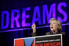 Clinton: ‘I think America is great already’