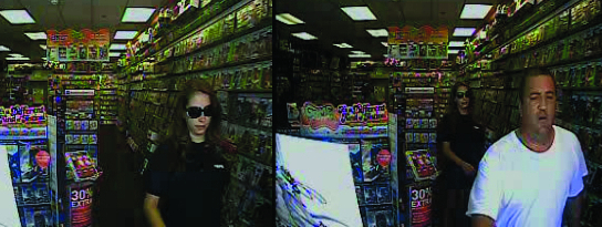 Suspects sought in credit card theft from vehicles