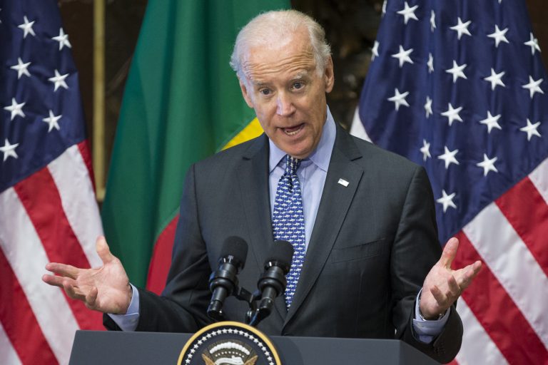 Vice President Joe Biden is set to join New York Gov. Andrew Cuomo at an event Thursday announcing the governor's proposal to raise the state's minimum wage to $15 an hour.Â (AP Photo/Evan Vucci)