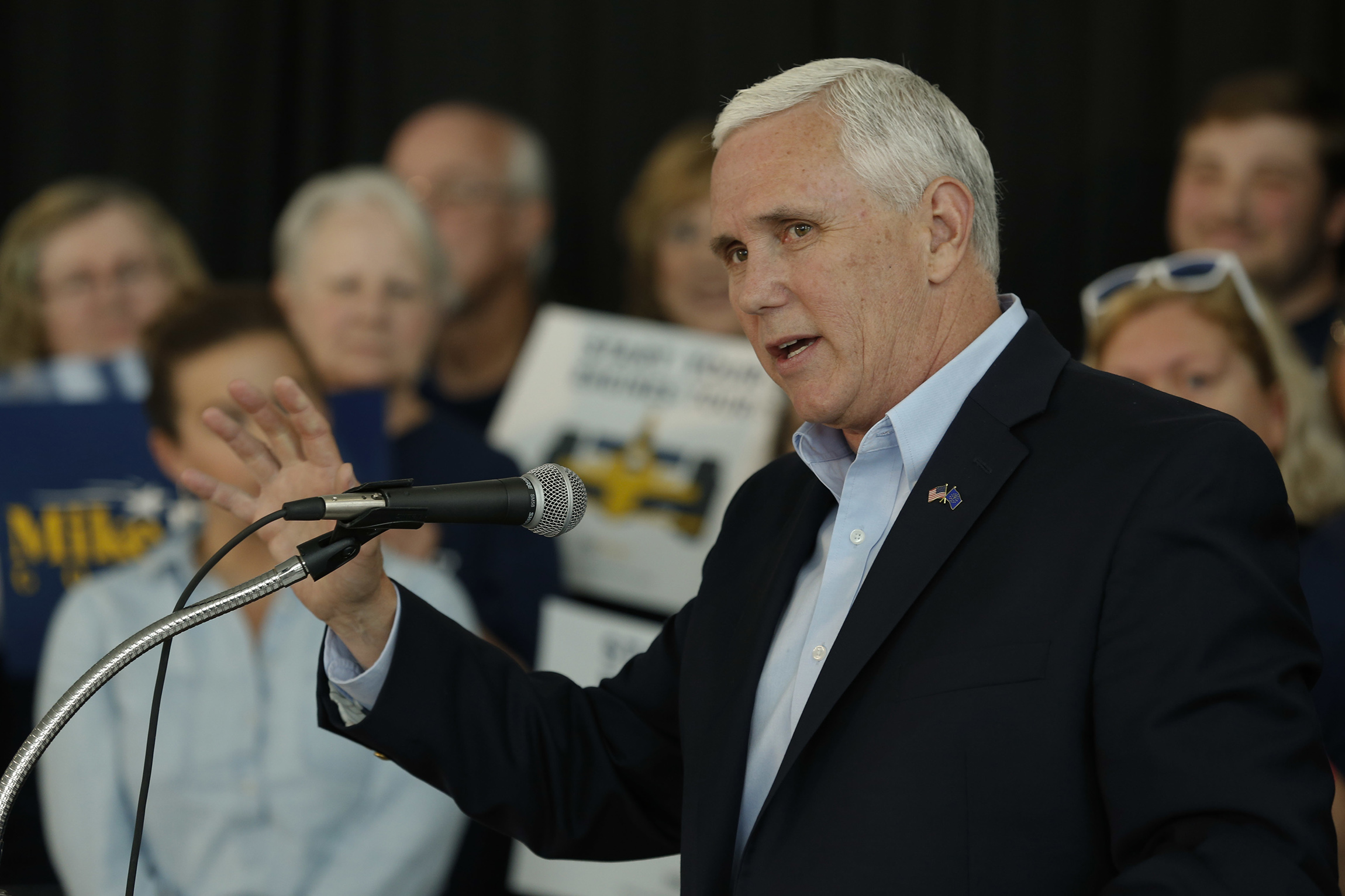 Pence emerges as possible Trump running mate