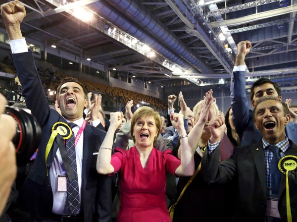 Rising SNP failed to persuade Scots, but might induce the English to secede