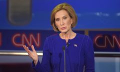A debate bump for Fiorina, but no Trump slide