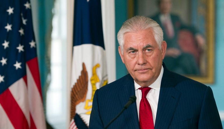 That Secretary of State Rex Tillerson was comfortable outright denying reports he ever considered quitting, but would not even address the veracity of the 