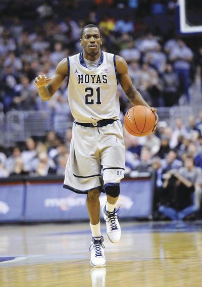 Nick Wass/AP
Senior Jason Clark leads Georgetown averaging 15.5 points a game.