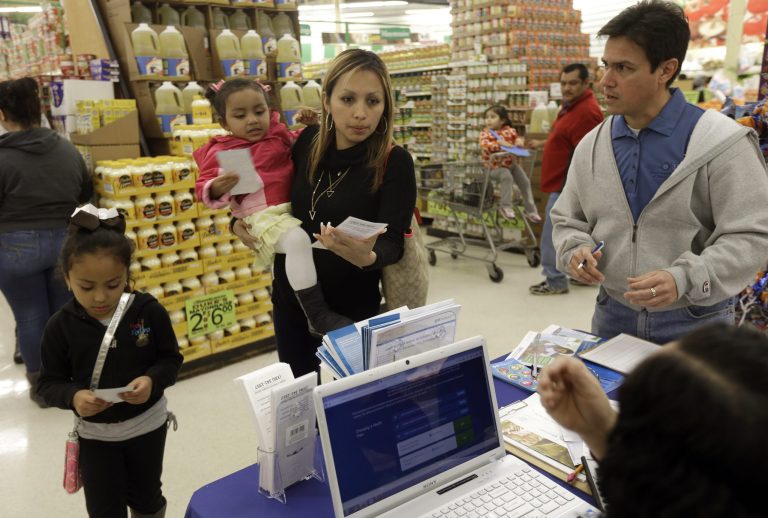 Obamacare will not offer a special open enrollment period for people who are going to be hit by the law's penalty for not getting health insurance. (AP Photo/Gerry Broome)