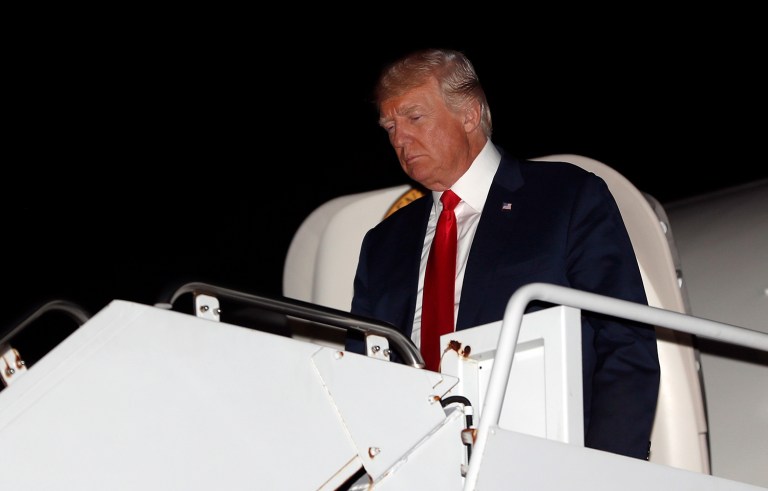 No, Mr. President, there are no other 'sides' to a story in which people with the ideologies of the KKK and the late Nazi party adopt the tactics of ISIS terrorists and drive cars into crowds of people. (AP Photo/Pablo Martinez Monsivais)