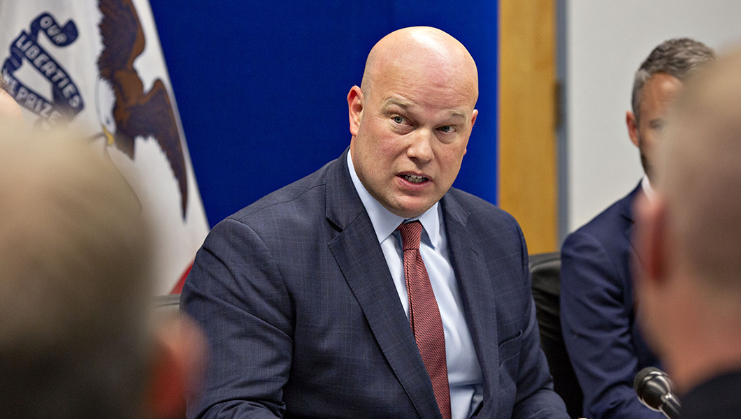 Matthew Whitaker told Lindsey Graham he intends to continue Mueller probe