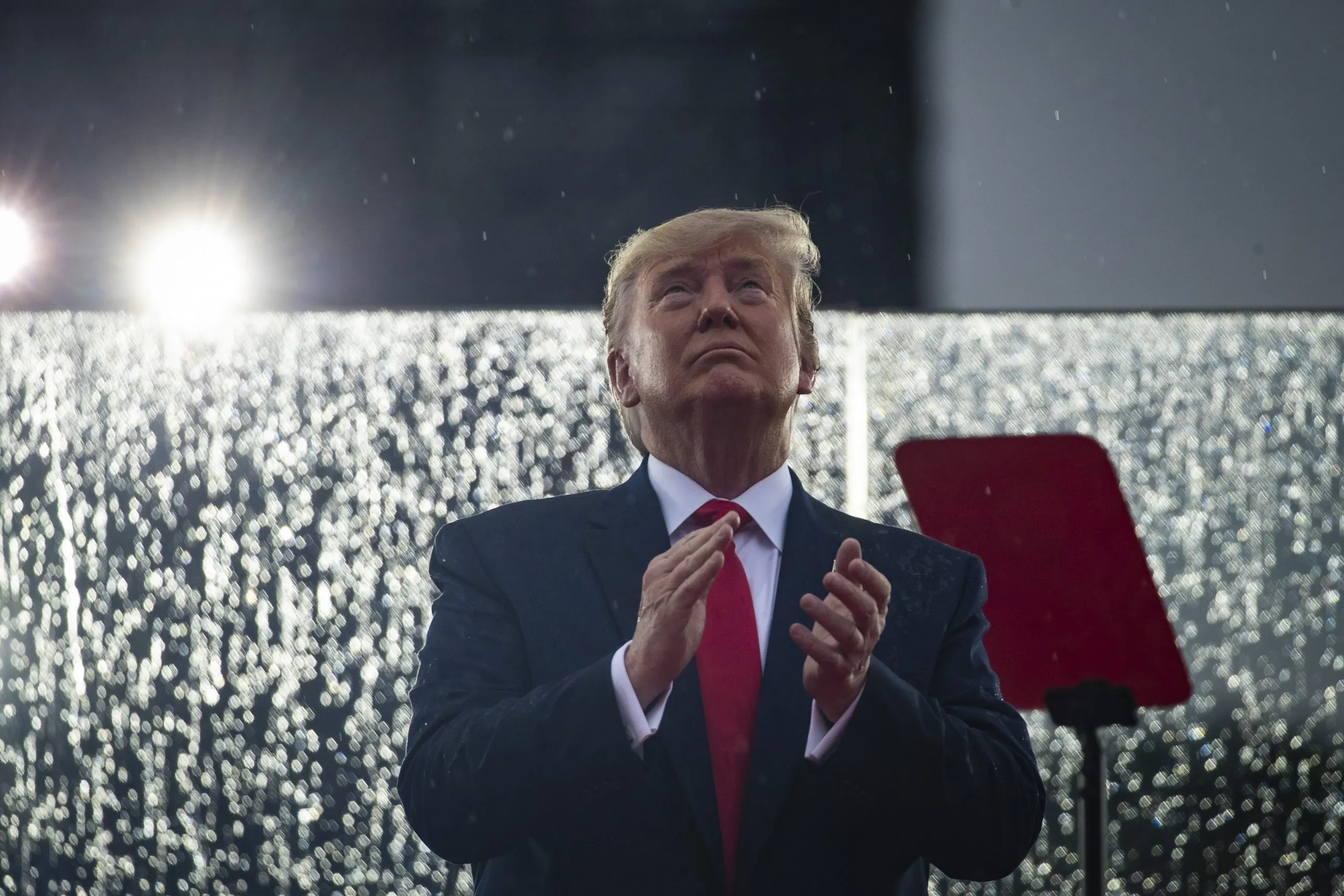 Trump claims the media ‘loved’ the ‘Salute to America’