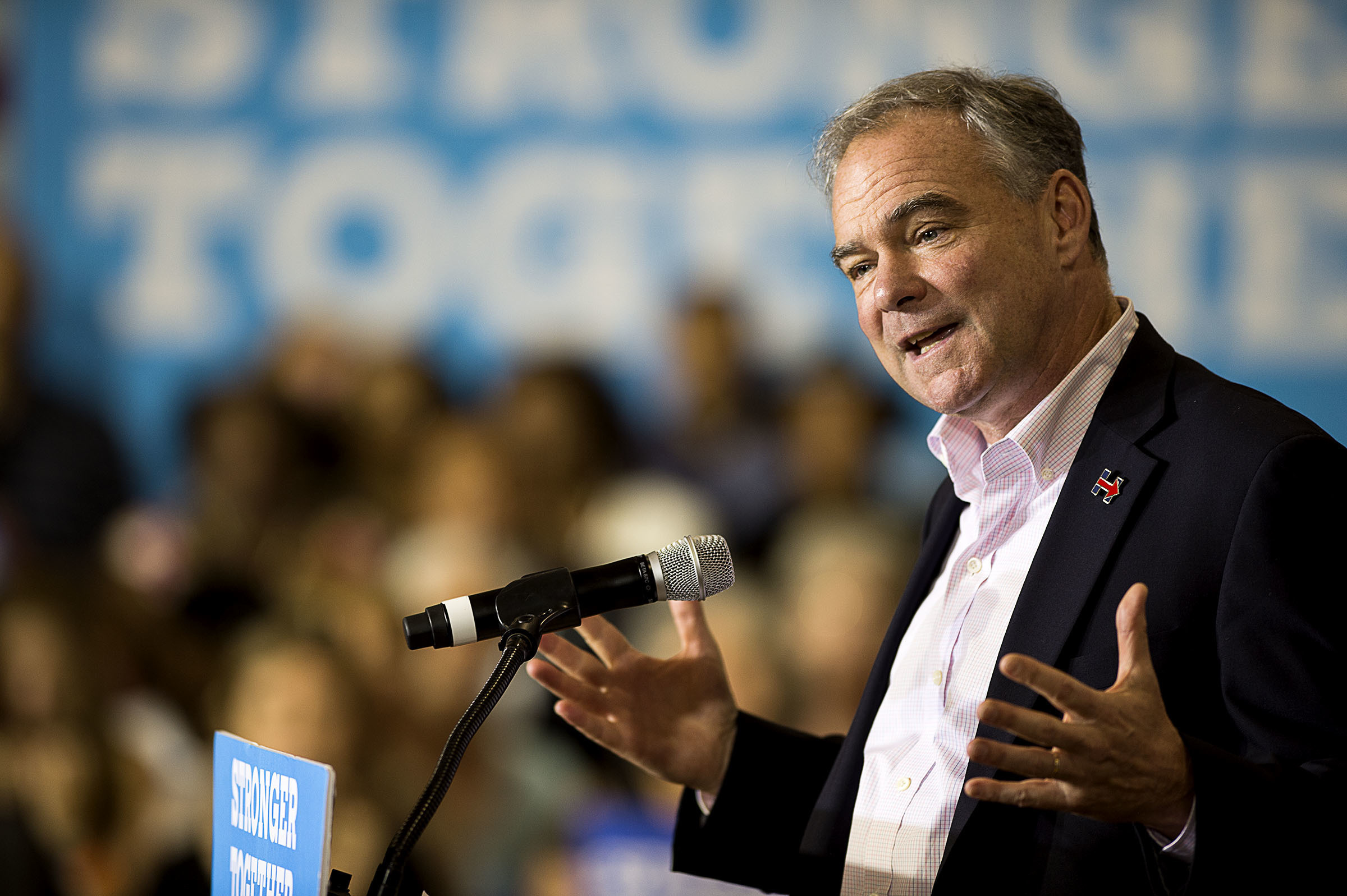 Kaine: U.S. worse than Iraq, Afghanistan on electing women